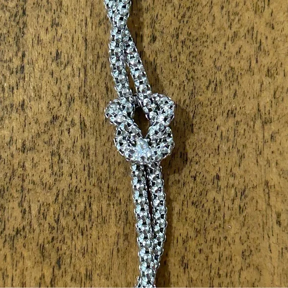 Rhodium over 925 Sterling Silver Freshwater Pearl Dangle Earrings & Necklace Set - Picture 13 of 15